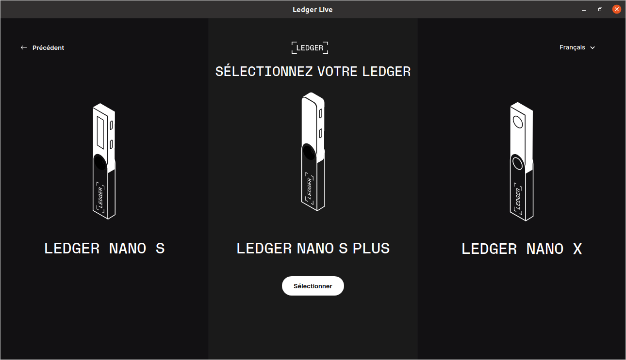 L'app Ledger Live